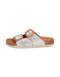 Verbenas Textil Pantoffel silber