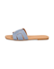Pat Calvin Glattleder Pantoffel blau