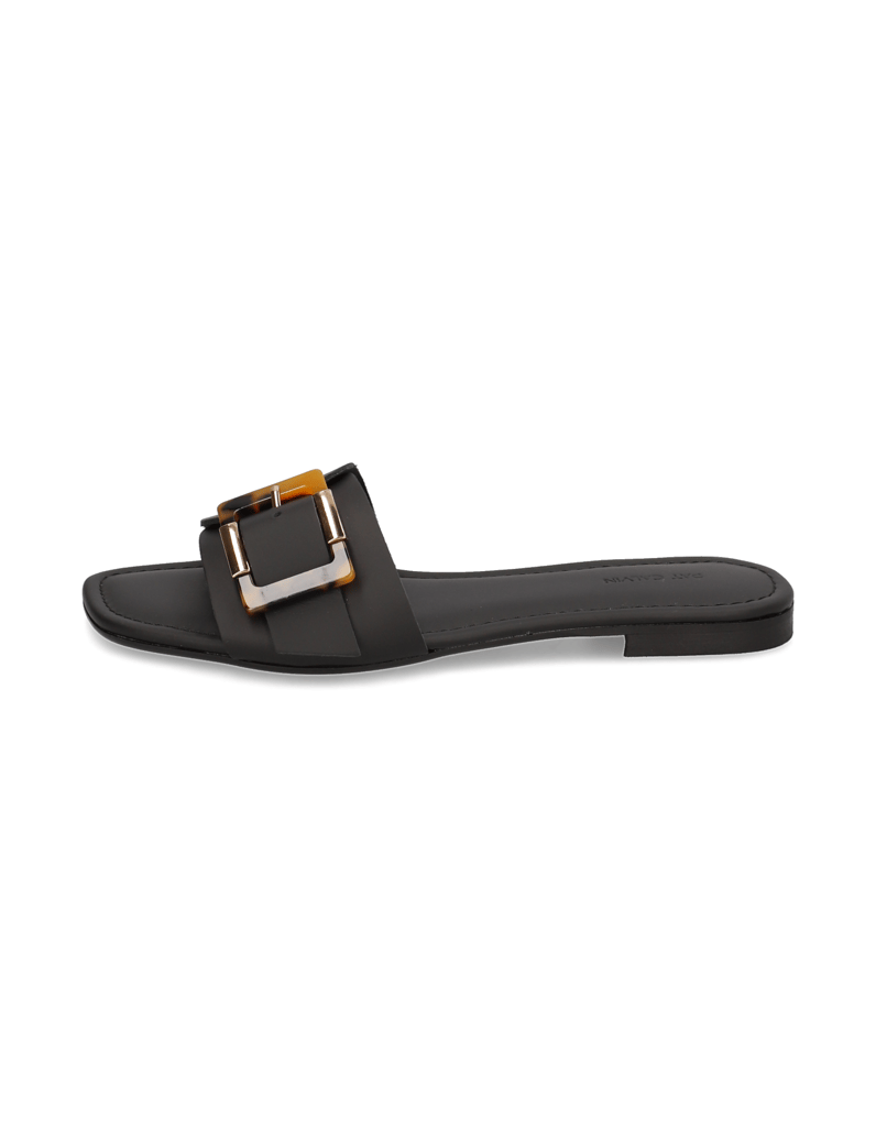 Pat-Calvin-Glattleder-Pantoffel-beige
