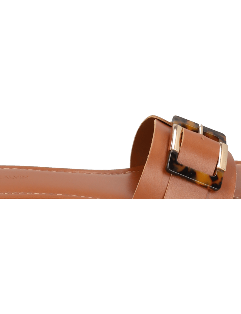 Pat-Calvin-Glattleder-Pantoffel-beige