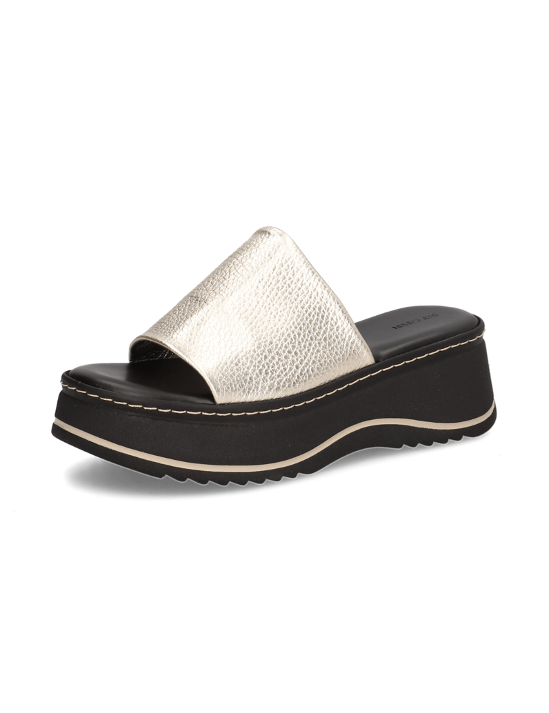 Pat-Calvin-Glattleder-Pantoffel-gold