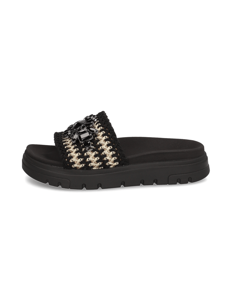 TT.-BAGATT-Textil-Pantoffel-schwarz