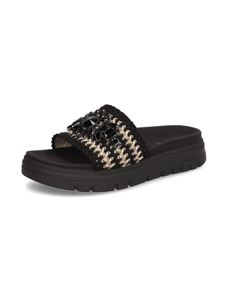 TT.-BAGATT-Textil-Pantoffel-schwarz