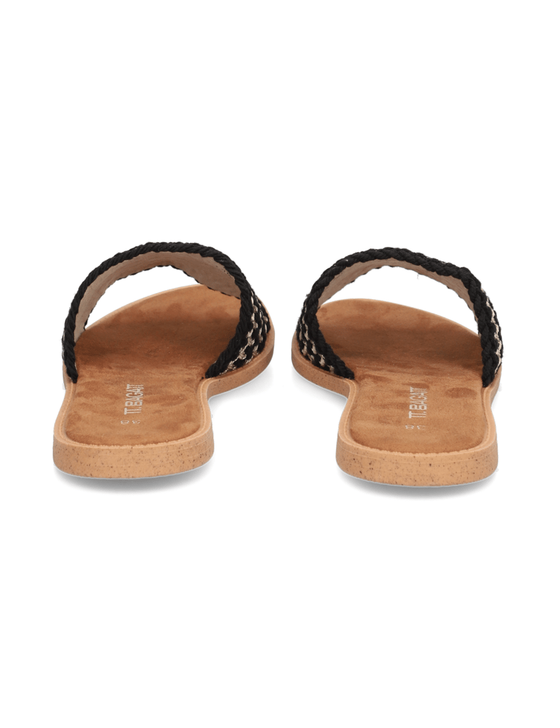 TT.-BAGATT-Textil-Pantoffel-schwarz
