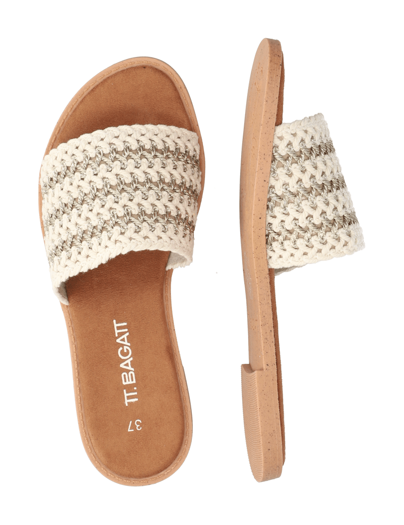 TT.-BAGATT-Textil-Pantoffel-schwarz