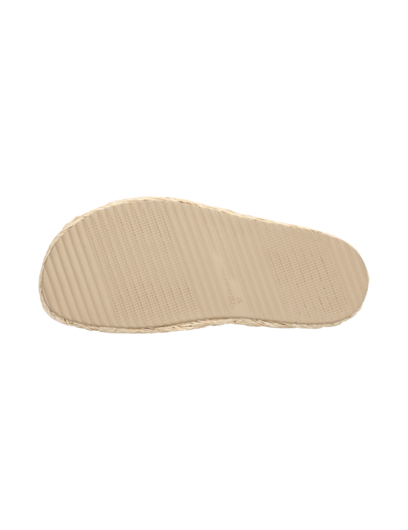 TAMARIS-Veloursleder-Pantoffel-beige
