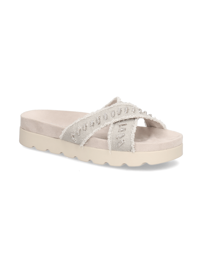 TAMARIS-Textil-Pantoffel-grau