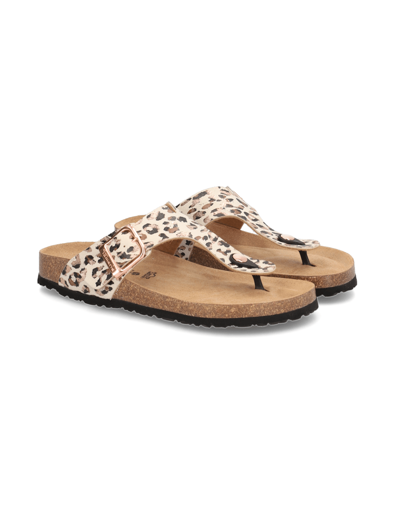 TAMARIS-Pantoffel-beige