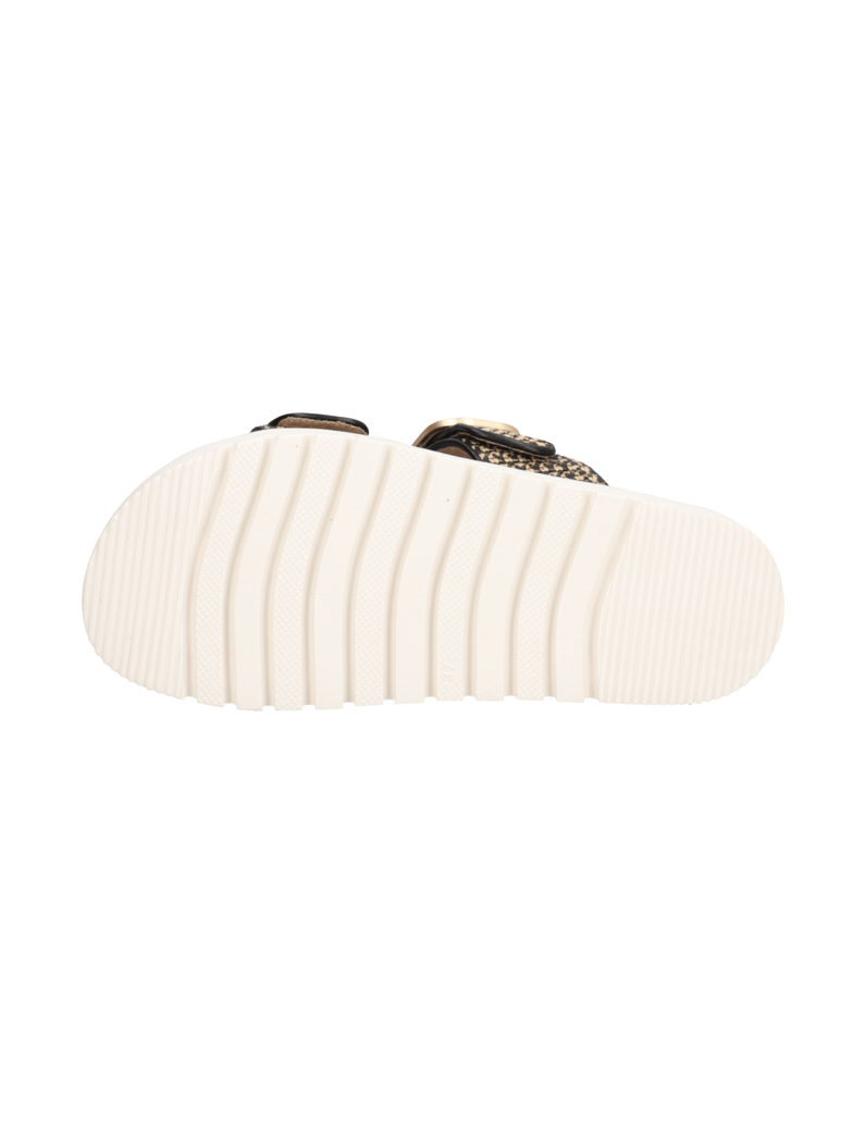 Pat-Calvin-Textil-Pantoffel-schwarz