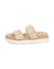 Pat Calvin Textil Pantoffel beige