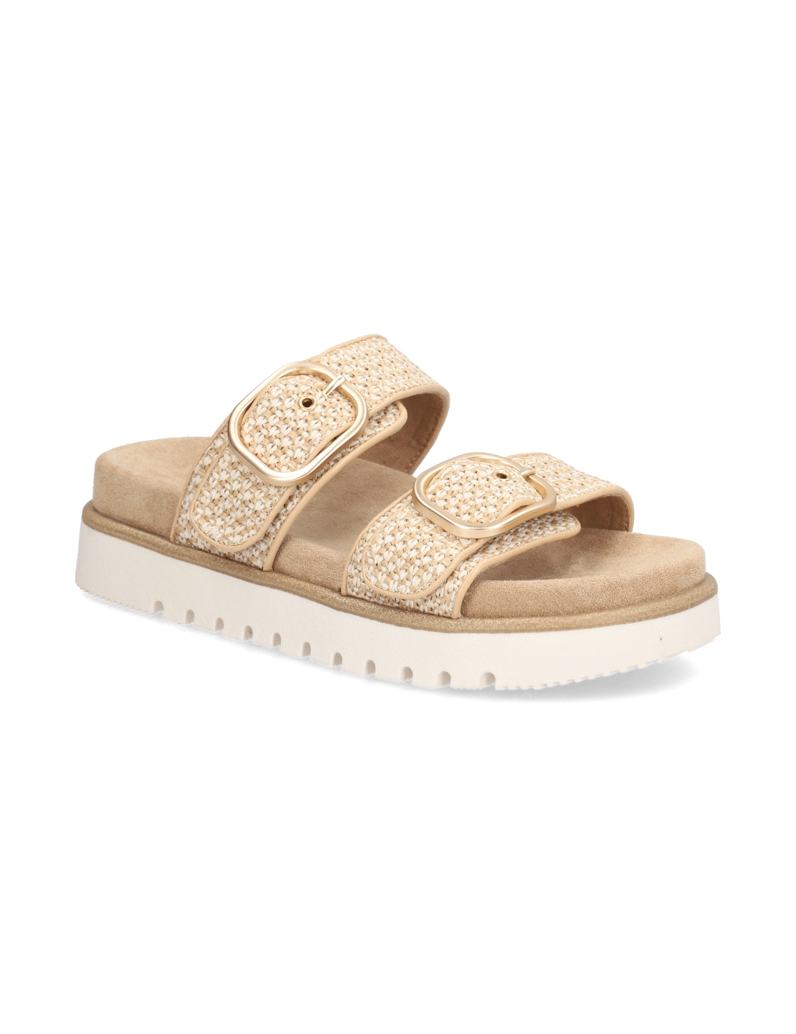 Pat-Calvin-Textil-Pantoffel-schwarz