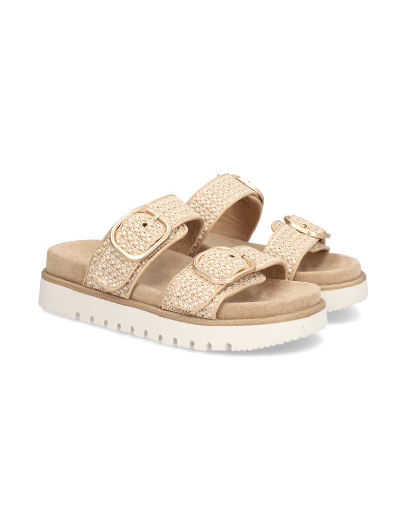 Pat-Calvin-Textil-Pantoffel-schwarz