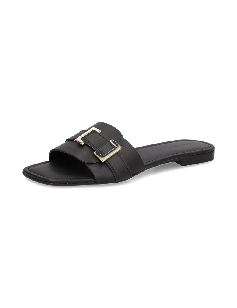 Pat-Calvin-Pantoffel-schwarz