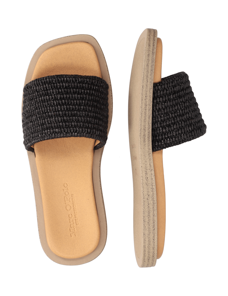 Marc-O´Polo-Pantoffel-schwarz