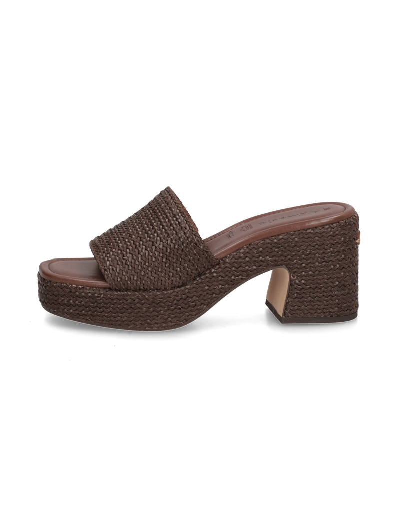 TAMARIS-Pantoffel-braun