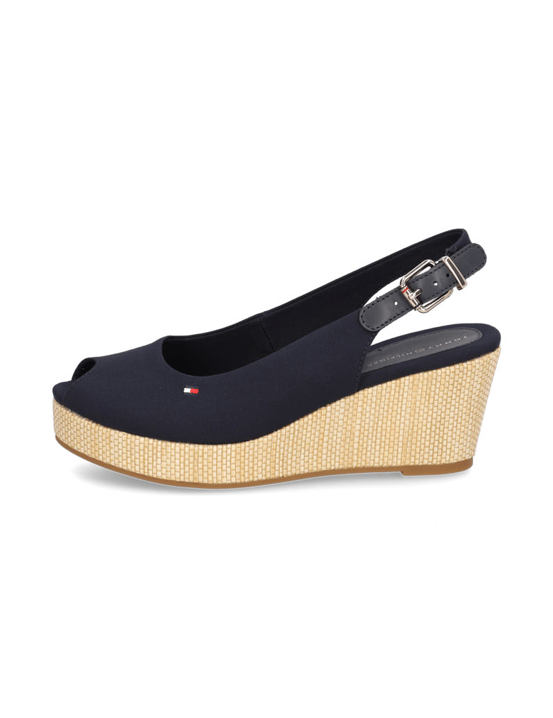Tommy-Hilfiger-ICONIC-ELBA-SLING-BACK-WEDGE-schwarz