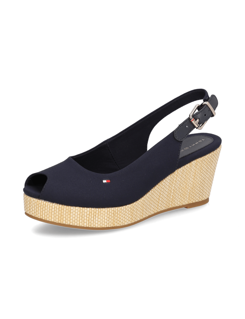 Tommy-Hilfiger-ICONIC-ELBA-SLING-BACK-WEDGE-schwarz