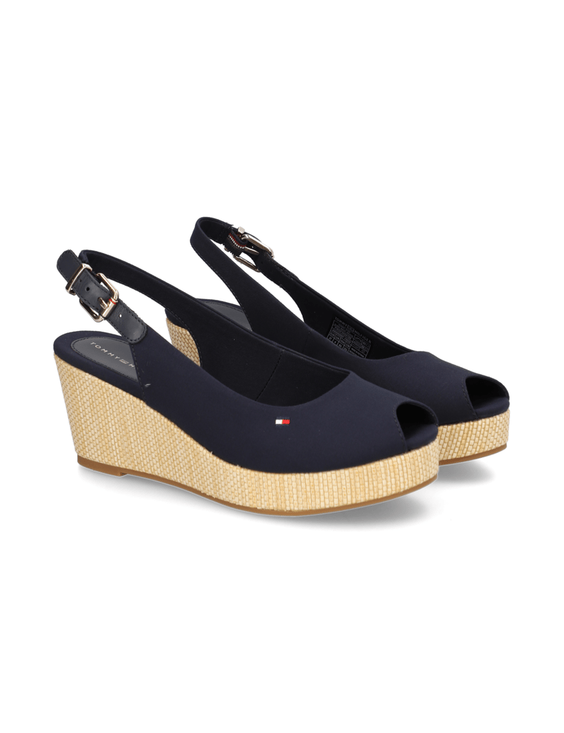 Tommy-Hilfiger-ICONIC-ELBA-SLING-BACK-WEDGE-schwarz