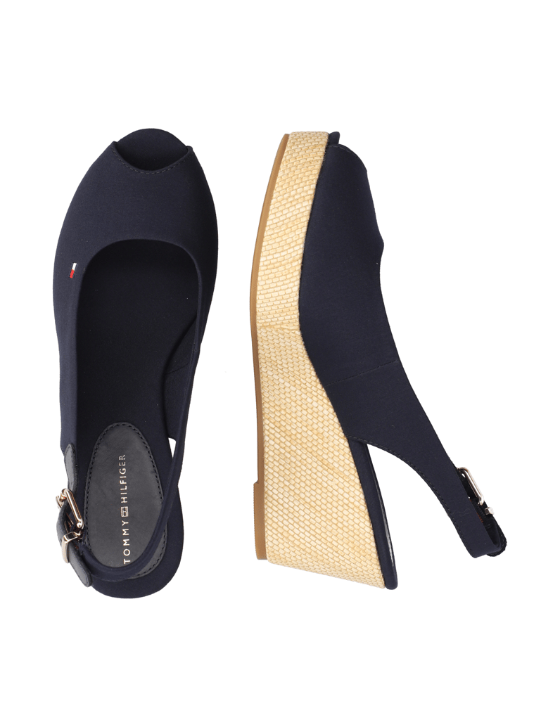 Tommy-Hilfiger-ICONIC-ELBA-SLING-BACK-WEDGE-schwarz