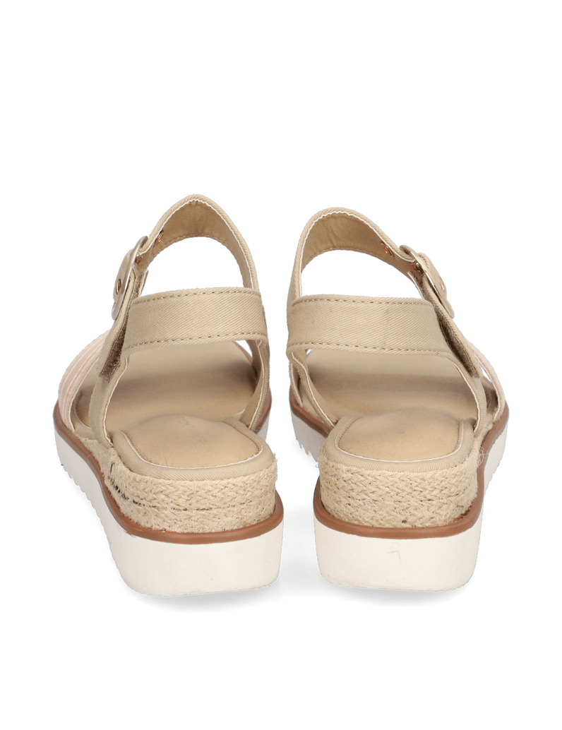 Tom-Tailor-Textil-Keilsandale