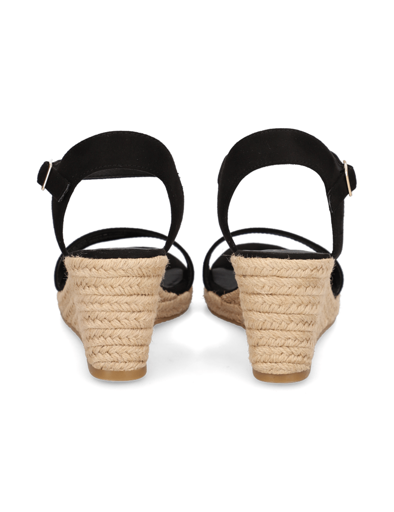 TAMARIS-Keilsandale-schwarz