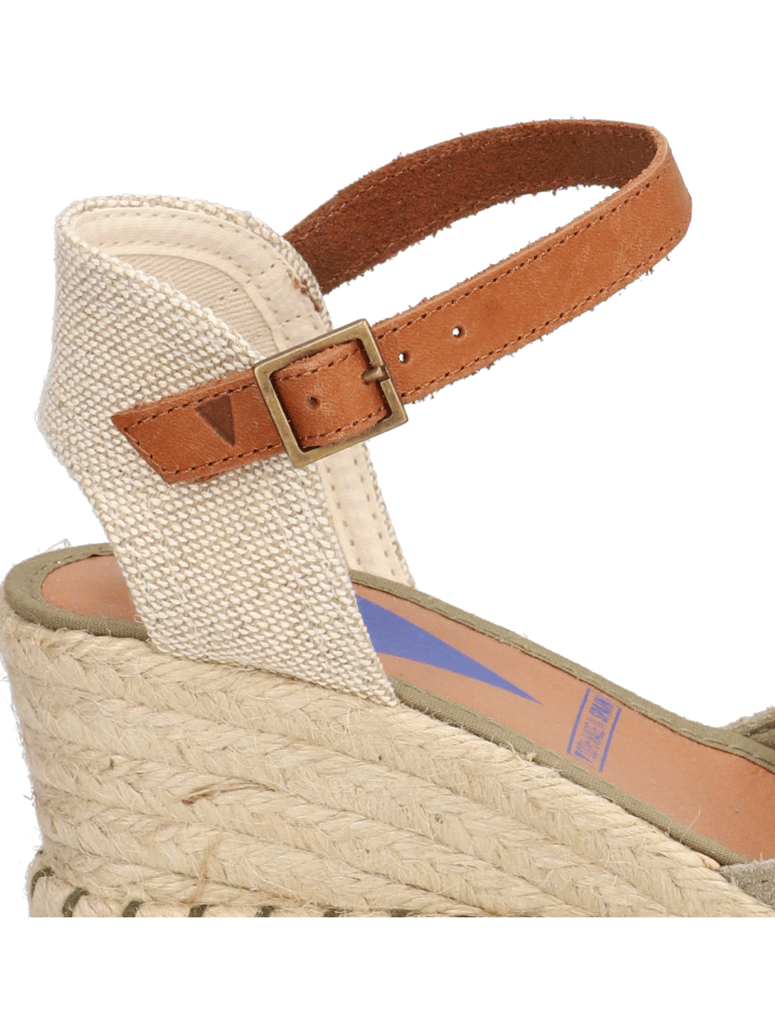 Verbenas-Veloursleder-Keilsandale-beige