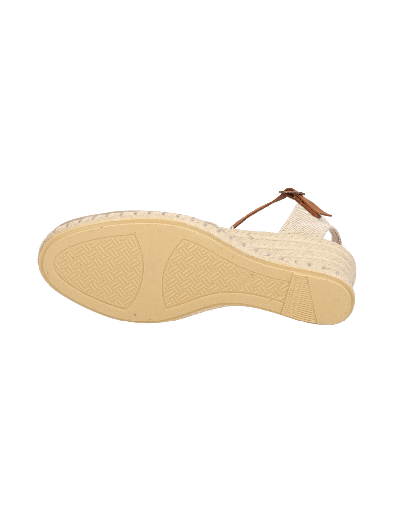 Verbenas-Veloursleder-Keilsandale-beige