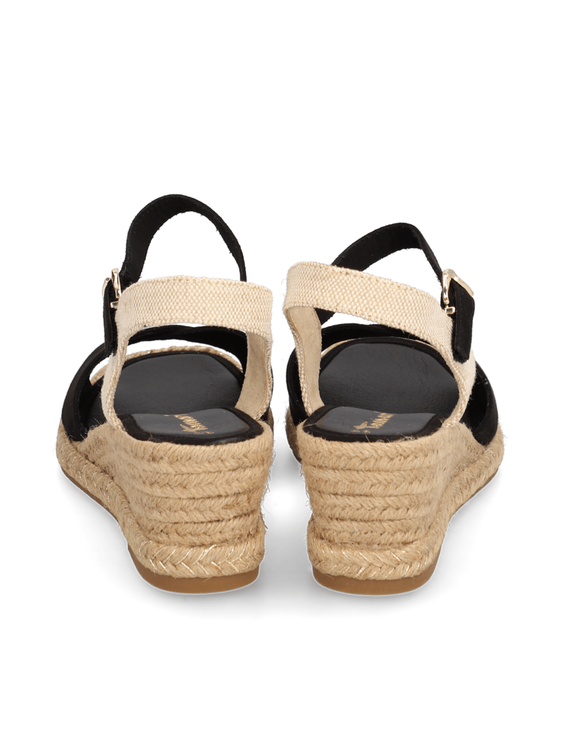 TAMARIS-Textil-Keilsandale