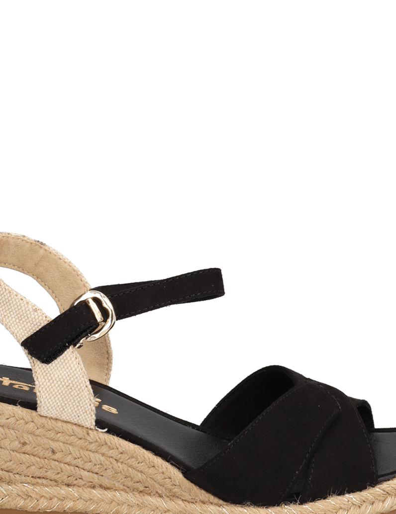 TAMARIS-Textil-Keilsandale
