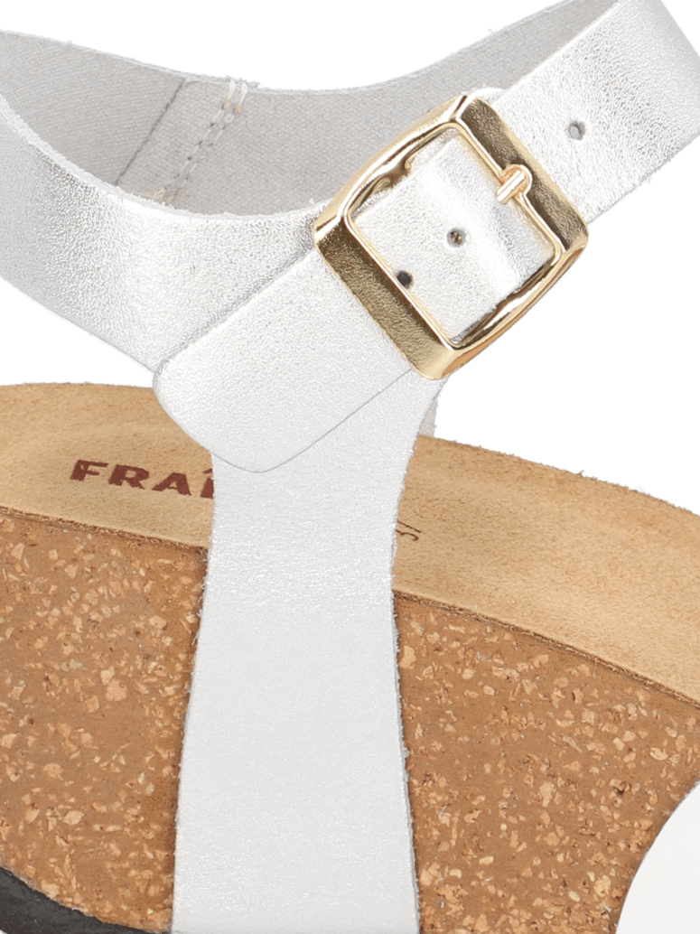 Fraiche-Glattleder-Sandale