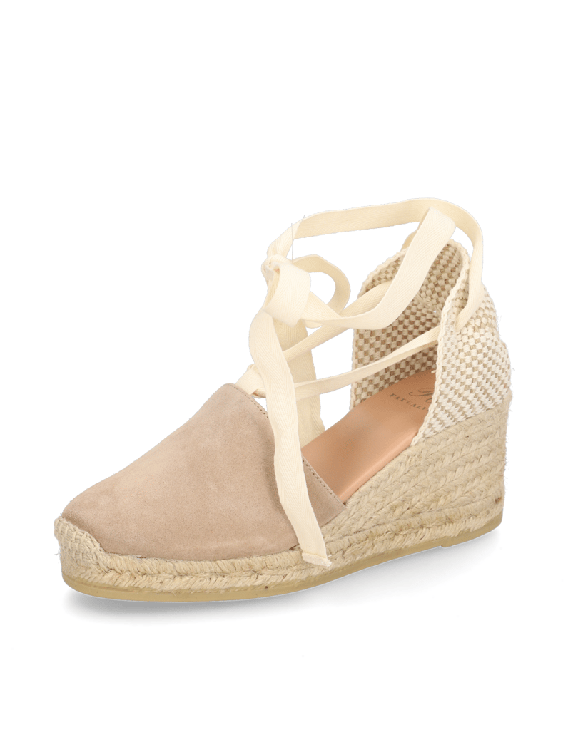 Pat-Calvin-Veloursleder-Keilsandale