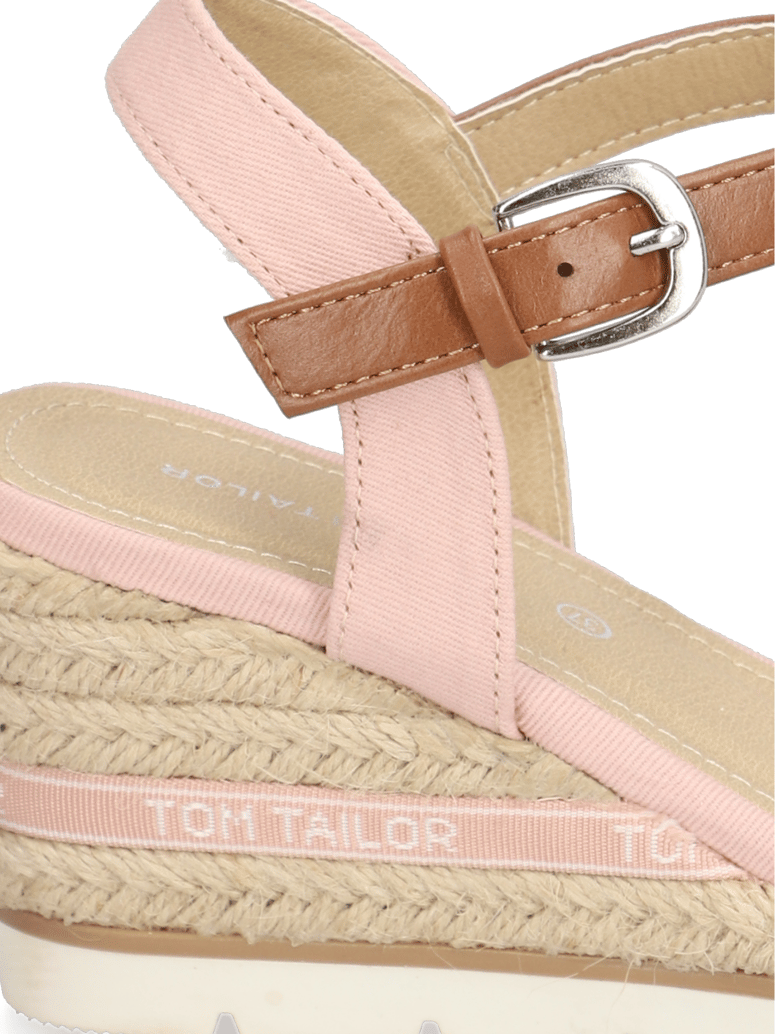 Tom-Tailor-Textil-Keilsandale