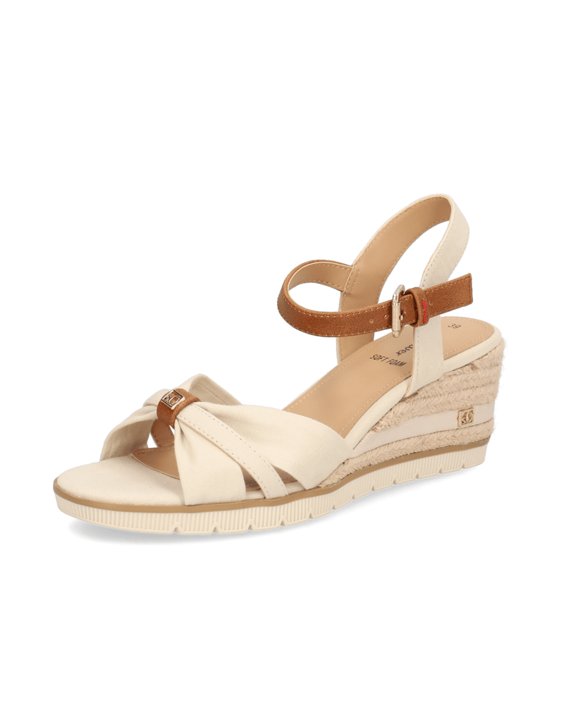 S.Oliver-Textil-Keilsandale-beige