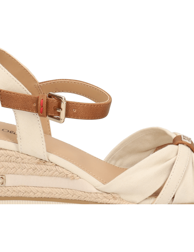 S.Oliver-Textil-Keilsandale-beige