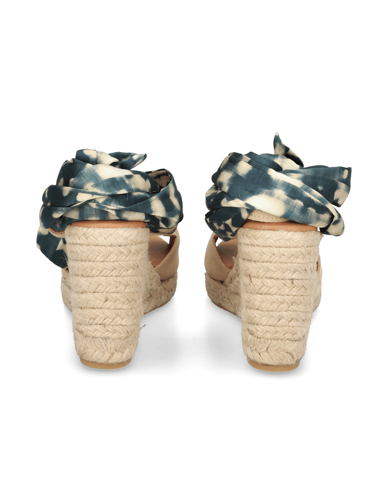 Pat-Calvin-Veloursleder-Keilsandale-rot