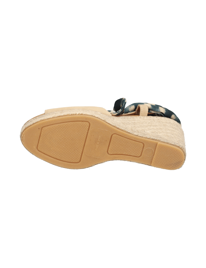 Pat-Calvin-Veloursleder-Keilsandale-rot