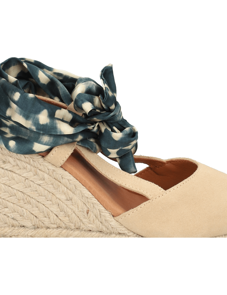 Pat-Calvin-Veloursleder-Keilsandale-rot