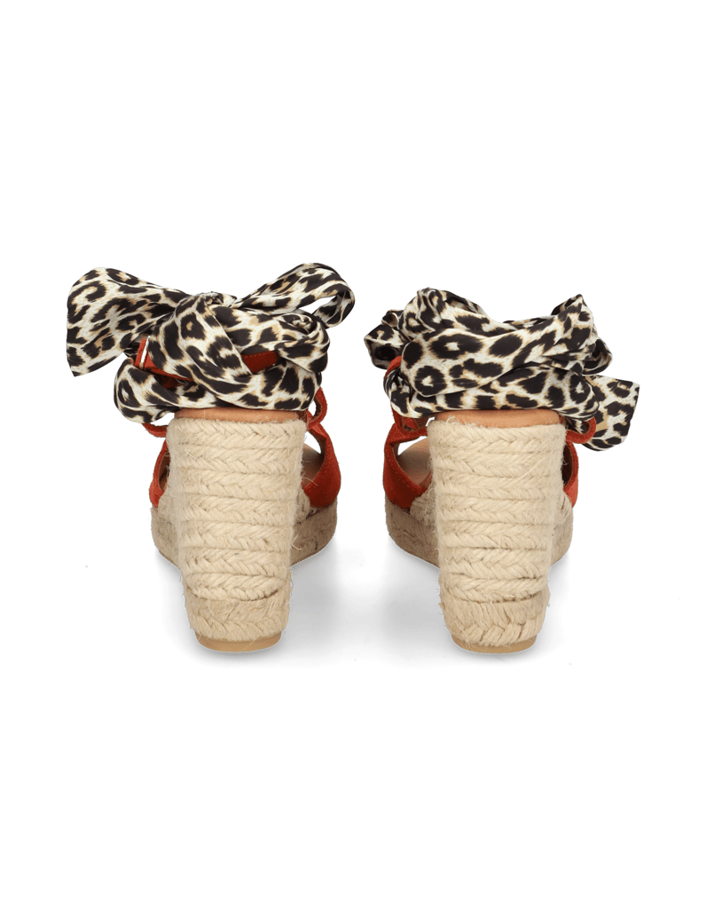 Pat-Calvin-Veloursleder-Keilsandale-rot