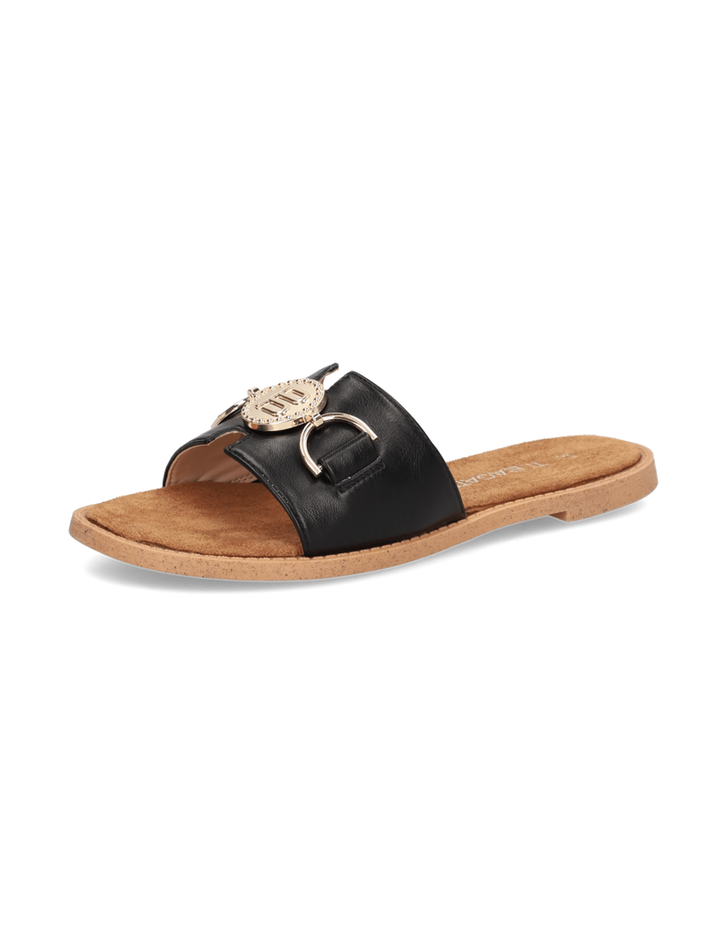 TT.-BAGATT-Pantoffel-schwarz