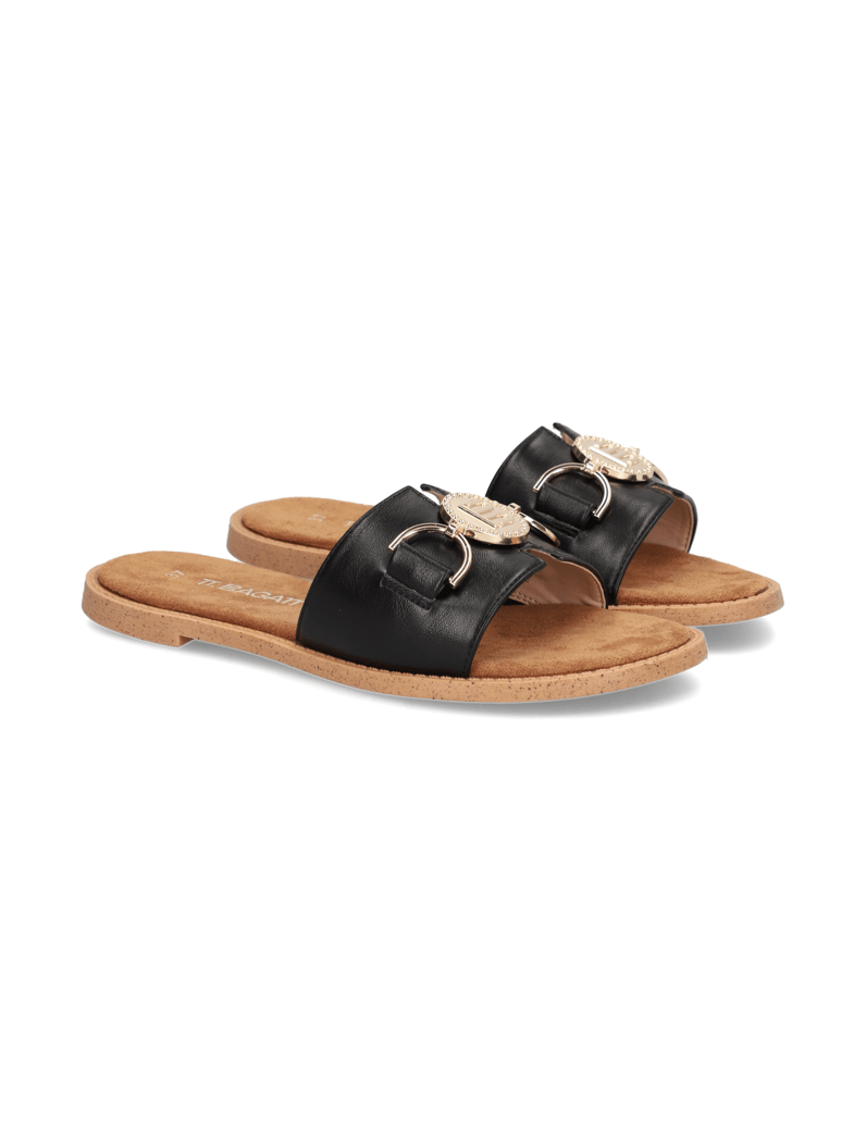 TT.-BAGATT-Pantoffel-schwarz