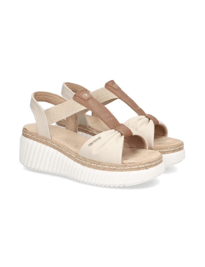 Tom-Tailor-Textil-Sandale-beige