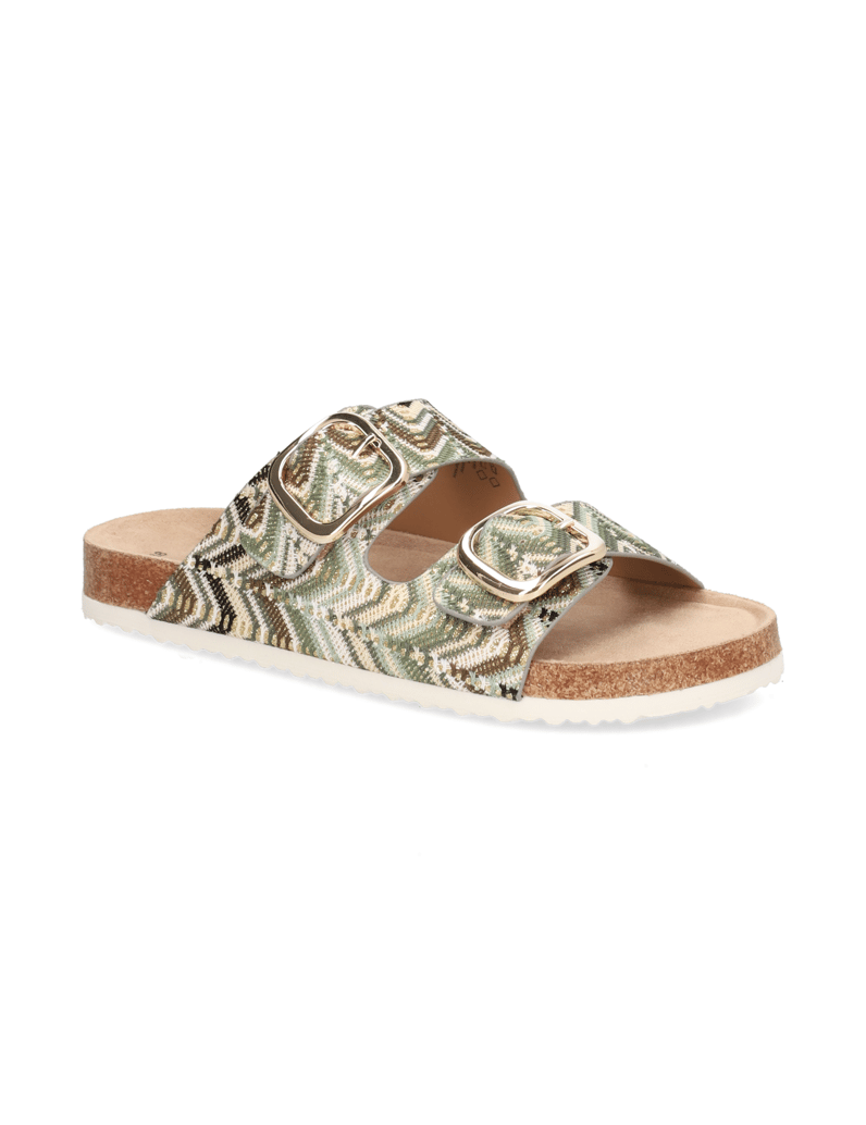 S.Oliver-Textil-Pantoffel-oliv