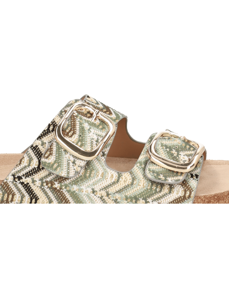 S.Oliver-Textil-Pantoffel-oliv