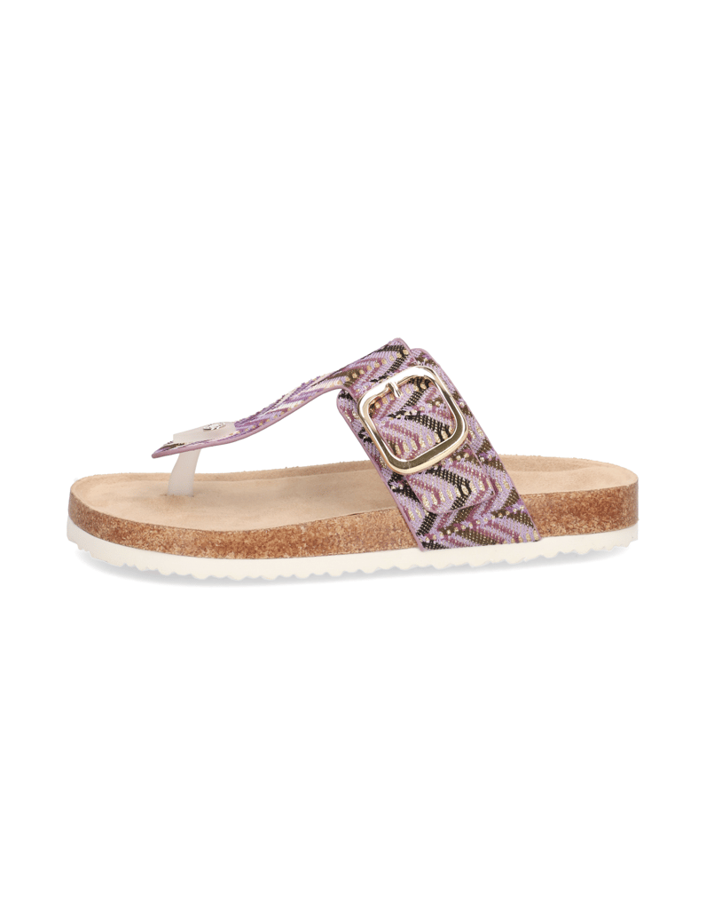 S.Oliver-Textil-Pantoffel-lila