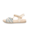 S.Oliver Textil Sandale beige