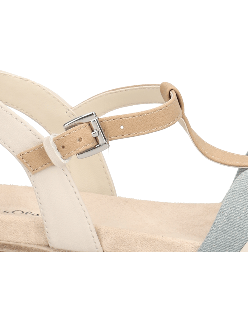 S.Oliver-Textil-Sandale-beige