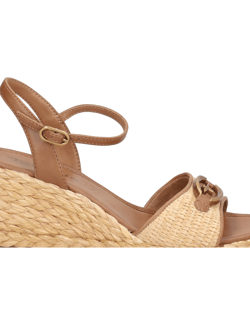TAMARIS-Sonstige-Obermaterialien-Keilsandale-beige