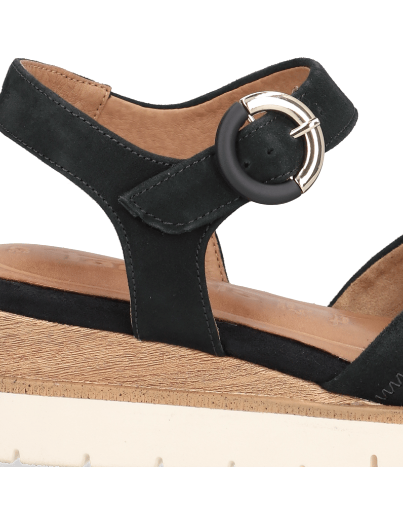 TAMARIS-Veloursleder-Sandale-blau