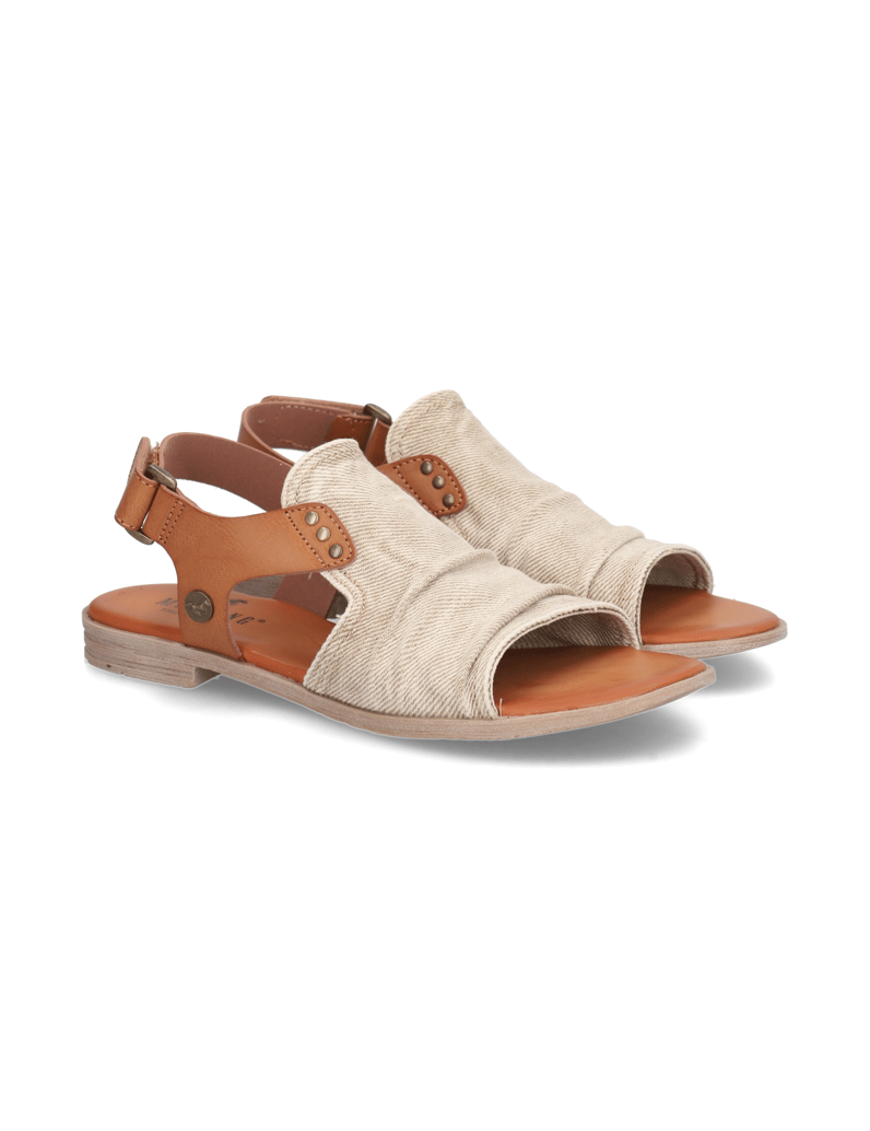 Mustang-Textil-Sandale-beige