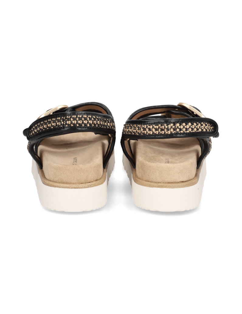 Pat-Calvin-Textil-Sandale-schwarz